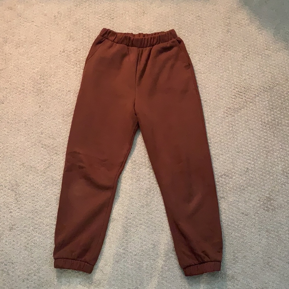 Zara Brown Track Pants